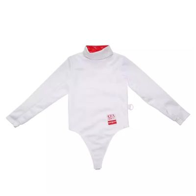 KXJPIZIYB New 450N Fencing Clothing, Fencing Tops, Foil/Epee/Saber Universal Protective Clothing, can Competition(Color:White Right Hand,Size:58#)