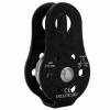 Msiud 26KN Climbing Pulley, Single Rope Pulleys Block Bearing Hole Hitch Outdoor Fixed Mountaineering Ropes Rock Rescue Aloft Work Rappelling Plate General Purpose Sheave Sports Cable Rigging view 1