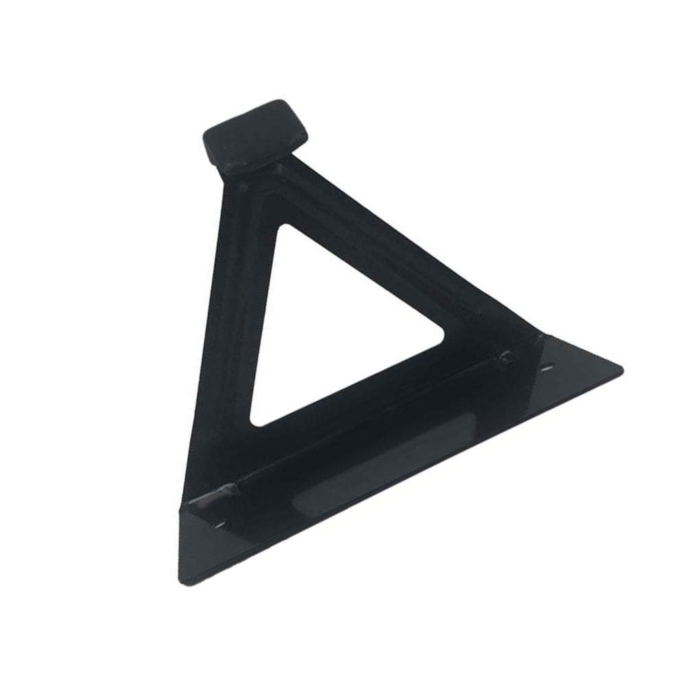 SagaSave Bike Wall Mount Hanger Space Saving Cycling Triangle Holder Hook Heavy Duty Garage Hooks Black for Garage, Shed, House, Office, Apartment