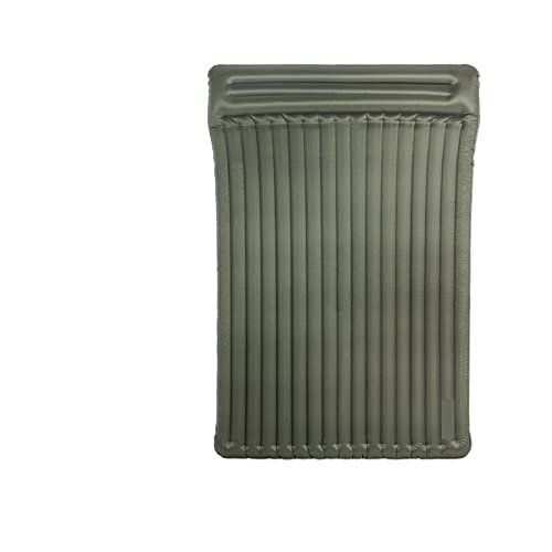 TPU Inflatable Sleeping Pad with Pillow Wear Resistance Air Mattress Portable Thickened Comfort Camping Mat (Double Wide)