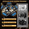 LOLBOX 2025 Music Boxing Machine for Adults and Kids, Smart Bluetooth Boxing Training Equipment with Gloves Wall Mounted, Workout Punching Machine for Home,Office and Gym view 3