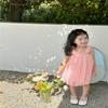 AGQT Baby Girls Tutu Dress Tulle Princess Birthday Dresses for Toddler Ruffle Sleeveless Formal Party Gowns Light Pink Size 9-12 Months view 2