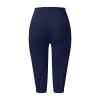 Women's Cargo Capris Hiking Pants with 6 Pockets Lightweight Quick Dry Outdoor Travel Casual Comfy Summer Pants Casual Capris Low Waist Cargo Capri Pant Lounge Cropped Trousers view 2