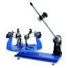 LRVTREC Tabletop Tennis Stringing Machine, Tennis Stringer Racquet Stringing Tools, 6-Point Fixed/360 Rotation of The Frame Shooting/Weighted Cable Pull : 15 Lbs to 35 Lbs, for Beginners