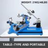 LRVTREC Tabletop Tennis Stringing Machine, Tennis Stringer Racquet Stringing Tools, 6-Point Fixed/360 Rotation of The Frame Shooting/Weighted Cable Pull : 15 Lbs to 35 Lbs, for Beginners view 2