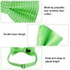 Bskifnn Dot Bow Ties Classic Adjustable Neck Bowtie for Child Boys Toddlers Wedding Party Graduation Dress up (Dots, Green) view 3