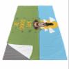 Futuregrace Yoga Towel with Corner Pockets Happy Groundhog Day Funny Groundhog Sweat Absorbent Lightweight Soft Yoga Blanket 26"x74" Hot Yoga Towels for Gym Fitness Workout view 1