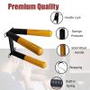Elitix Wing Chun Dummy Spring Practice Kung Fu Punching Kicking Equipment, Hand Leg Martial Arts Training Stand for Fence, Wall Mount Taekwondo Replace Arms for Heavy Bag view 2