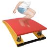 Katzowen Heavy Duty Vault Spring Board Home Small Springboard for Kids, Kindergarten Vault Spring Board with 2 Springs, Wooden Junior Gymnastics Springboards, with Anti-Slip Felt & Feet Pads view 1