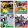 Katzowen Heavy Duty Vault Spring Board Home Small Springboard for Kids, Kindergarten Vault Spring Board with 2 Springs, Wooden Junior Gymnastics Springboards, with Anti-Slip Felt & Feet Pads view 2