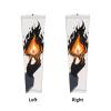 ZhongGuo Fire Flame Hand Printed Compression Arm Sleeves,Cooling Sun Protection Arm Sleeves for Men Women - Outdoor Sports view 3