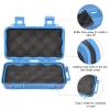 WGFOIP Dry Box, Shockproof Dry Storage Box with 2 UShape Buckle for Fishing Camping Hiking (Large), Blue, WGFOIP3s569z4ptg 02 view 4