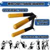 EXCLURA Wing Chun Wooden Dummy for Martial Arts, Traditional Wing Chun Dummies Trainer, 3 Arms Training Dummy Chinese Kong Fu Training Equipment(Color:3 arms Set) view 2