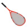 POENVFPO Lightweight Squash Racket, with Sturdy Strings, Large Appearance Area | Shock Absorption, Nylon Material for Gym | School Playgrounds (Orange) view 1