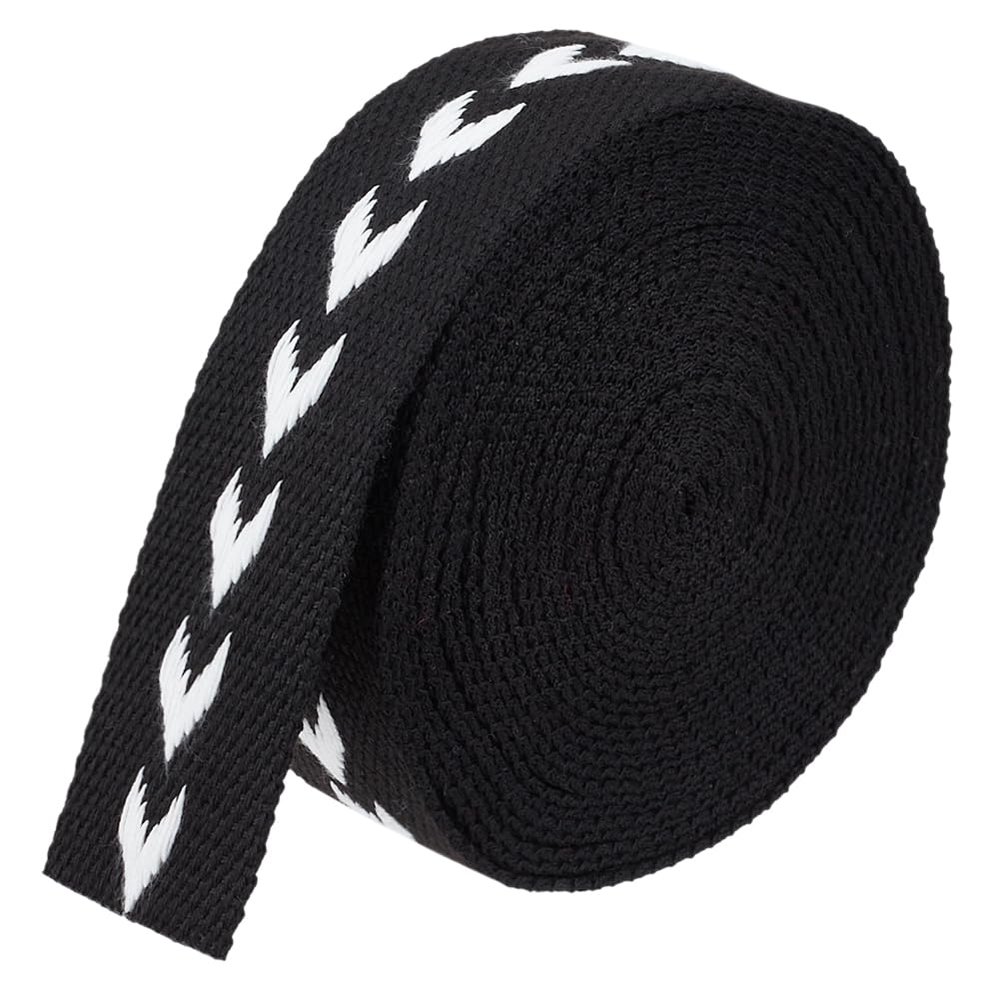 BENECREAT 5 Yards Polycotton Webbing, 1-1/2 inch Wide Flat Webbing with Arrow Pattern for Tote Bag Handles