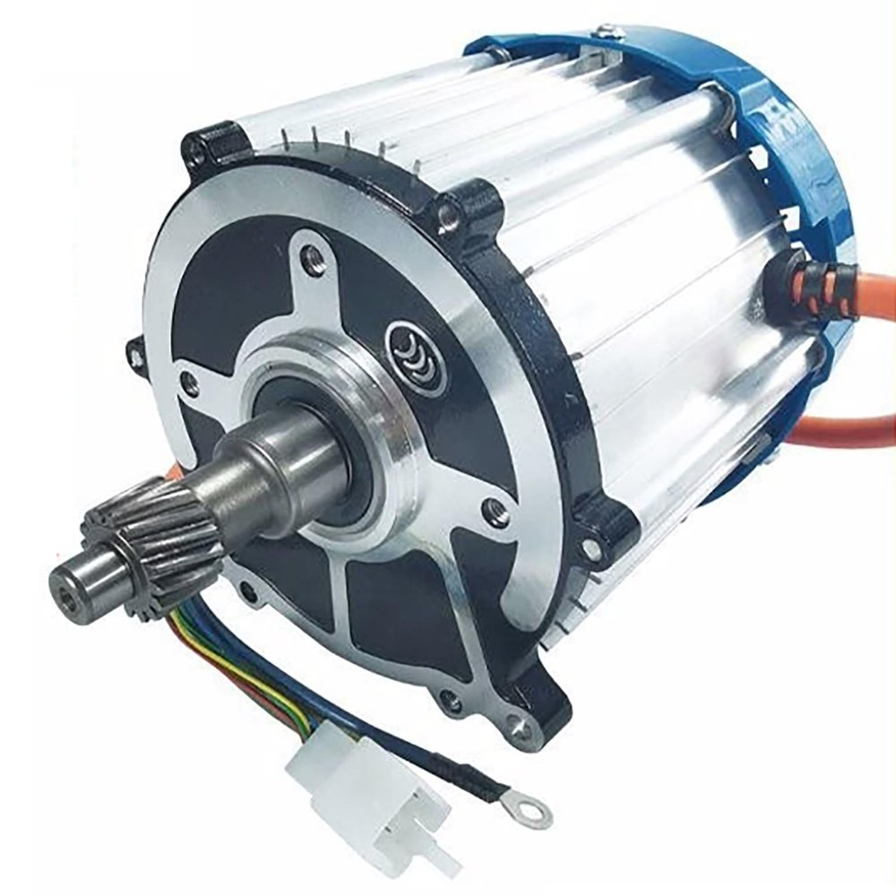 ZHOZHUT 500W-1800W Electric Tricycle Differential Motor 48V / 60V / 72V Brushless DC Motor with Permanent Magnet, 5 Holes 16 Teeth Motor for DIY Electric Tricycle, Golf Cart, Go-Kart,1800w72v,3200rpm