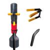 EXCLURA Wing Chun Wooden Dummy for Martial Arts, Traditional Wing Chun Dummies Trainer, 3 Arms Training Dummy Chinese Kong Fu Training Equipment(Color:3 arms Set+1 Leg) view 1