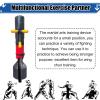 EXCLURA Wing Chun Wooden Dummy for Martial Arts, Traditional Wing Chun Dummies Trainer, 3 Arms Training Dummy Chinese Kong Fu Training Equipment(Color:3 arms Set+1 Leg) view 3