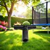 Black T Shaped Pipe Sleeve Trampoline Enclosure Pole End Caps Accessories T Tube Replacement Trampoline Pole Cover for Workout Yard Parts Parts and Accessories view 3