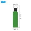 PATIKIL Floating Neoprene Keychain, 3 Pcs Waterproof Buoyant Key Ring Sublimation Float Keychain for Outdoor Water Sports, Green view 2