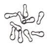 Cuoyuqie 100pcs 12mm Swivel Snap Clip Quick Link Change Bass Perch Panfish Fishing Flexi Ring Rig view 3
