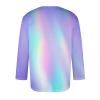 3/4 Sleeve Shirt Men Baseball Jersey Men Raglan Casual Big and Tall Active Workout Loose Fit Top Comfort Crewneck Shirts Solid Slim Fit Half Sleeve T Shirts view 3