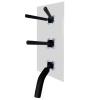 EXCLURA Wing Chun Kung Fu Training Dummy, Portable Wing Chun Dummies Free Standing for Wall, Fighting Dummy Man Pile for Martial Arts Training(Color:1 V-Handle+1 arm+1 Leg) view 1