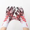 SteJar Histarstore5 Soccer Goalkeeper Gloves Goalie Training Gloves Strong Grip Anti-Slip and Breathable for Adults and Children (Red,7) view 2