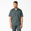 Dickies Short Sleeve Work Shirt, Lincoln Green, 2X view 4