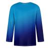 3/4 Sleeve Shirt Men Baseball Jersey Men Raglan Casual Big and Tall Active Workout Loose Fit Top Comfort Crewneck Shirts Solid Slim Fit Half Sleeve T Shirts view 2