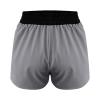 Amaon Today Women's Athletic Running Long Shorts with Liner High Waist Quick Dry Gym Workout Sports Shorts with Zipper Pockets Tummy Control Swim Shorts Grey Smal view 2