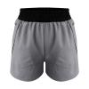 Amaon Today Women's Athletic Running Long Shorts with Liner High Waist Quick Dry Gym Workout Sports Shorts with Zipper Pockets Tummy Control Swim Shorts Grey Smal view 3