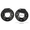 Brilluxa Brake Assembly, Rear Brake Cluster Pair Compatible with Club Car Gas and Electric carts 1995-up, Golf cart Rear Brake Assembly Replacement 101823301 103380202 view 4