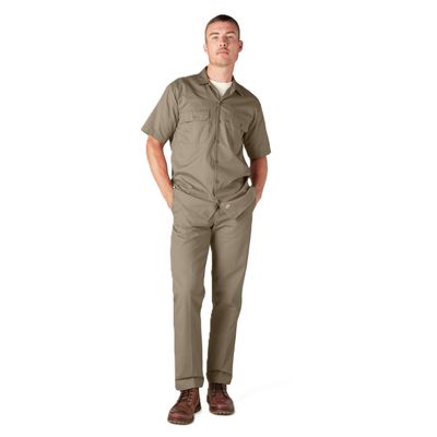 Dickies Short Sleeve Work Shirt, Desert Sand, L