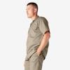 Dickies Short Sleeve Work Shirt, Desert Sand, L view 2
