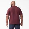 Dickies Cooling Short Sleeve Pocket T-Shirt, Burgundy Heather, L view 2