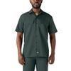 Dickies Short Sleeve Work Shirt, Hunter Green, 3X view 1