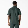 Dickies Short Sleeve Work Shirt, Hunter Green, 3X view 2