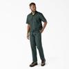 Dickies Short Sleeve Work Shirt, Hunter Green, 3X view 4