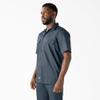 Dickies Short Sleeve Work Shirt, Airforce Blue, 4X view 2