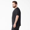 Dickies Cooling Short Sleeve Pocket T-Shirt, Knit Black Heather, 3X view 2