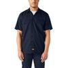 Dickies Flex Relaxed Fit Short Sleeve Work Shirt, Dark Navy, S view 1