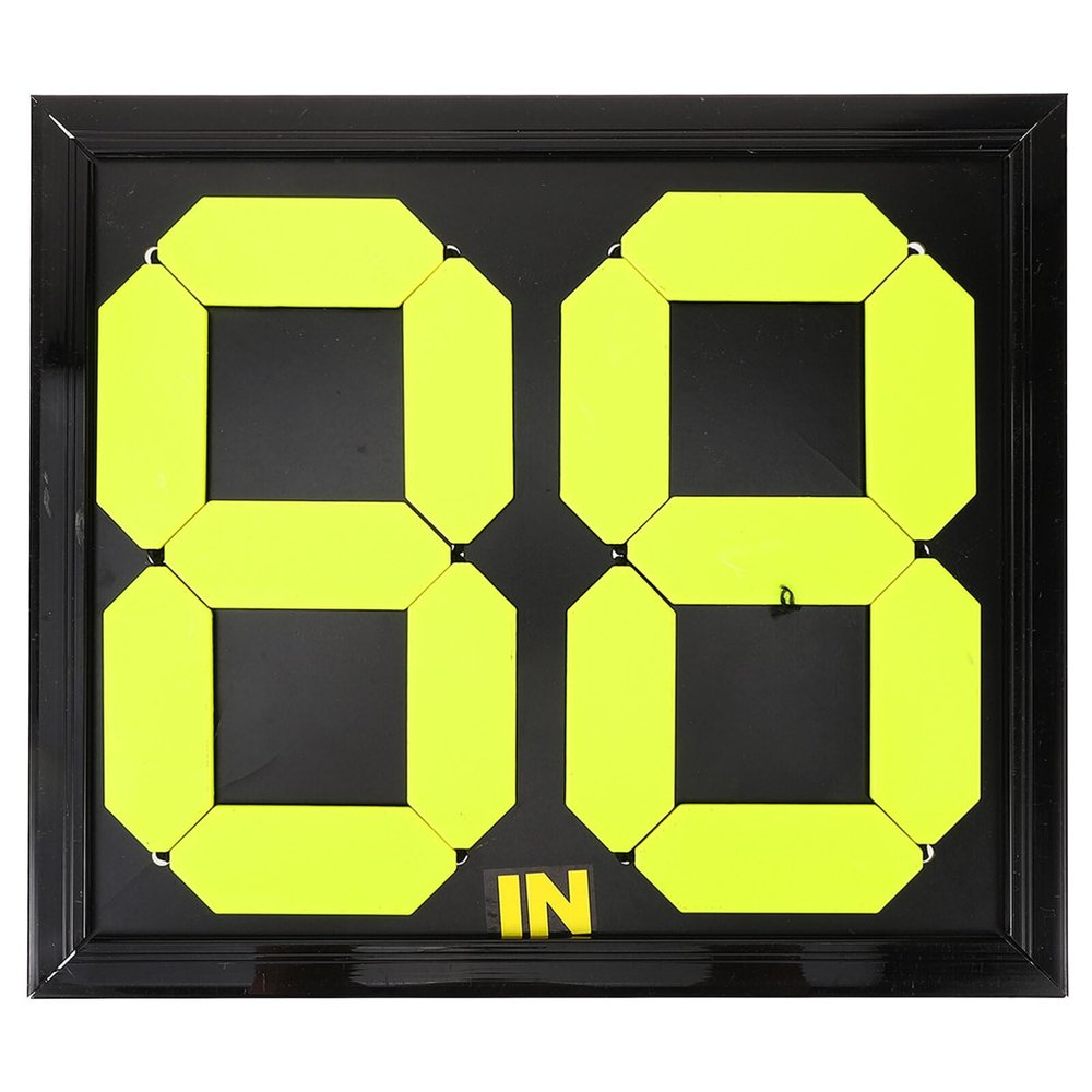 POPETPOP Football Manual Substitution Board Double-Sided Referee Accessory for Player Changes Soccer