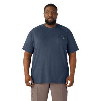 Dickies Cooling Short Sleeve Pocket T-Shirt, Dark Navy, XL