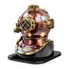 MARMADECOR 18" Divers Helmet - Mark V Deep Sea Scuba Marine Morse Nautical with Wooden Base (Wooden Base Only) view 1