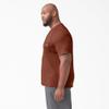 Dickies Cooling Short Sleeve Pocket T-Shirt, RED Rock Heather, 3X view 2