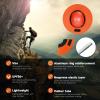 Tontron Climbing Helmet Visor,Helmet Brim,Helmet Sunshade,Safety Helmets Sun Hat.Suit for Climbing, Hiking,Rappelling,High-Altitude Worker, Construction Worker, Rescue Team (Orange) view 2