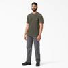 Dickies Cooling Short Sleeve Pocket T-Shirt, Moss Green, L view 3