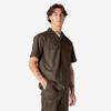 Dickies Short Sleeve Work Shirt, Mushroom, XL view 3