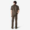 Dickies Short Sleeve Work Shirt, Mushroom, XL view 4